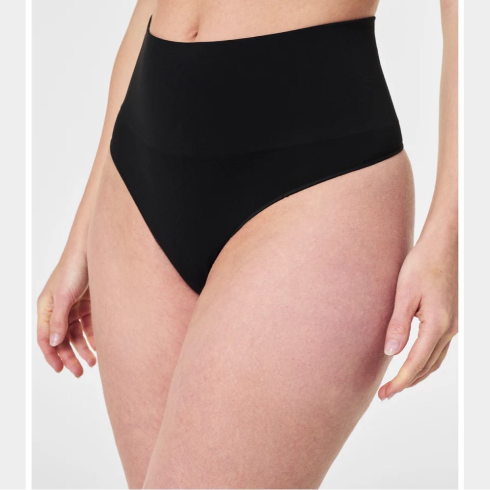 SPANX EcoCare Shaping Thong 1X Underwear 40048R NWT